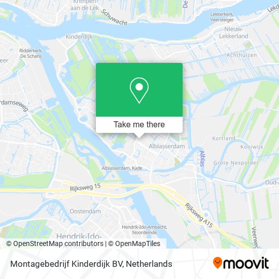 Montagebedrijf Kinderdijk BV map