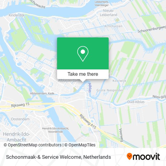 Schoonmaak-& Service Welcome map
