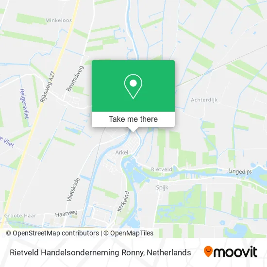 Rietveld Handelsonderneming Ronny map
