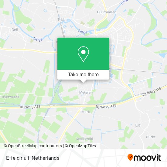 Effe d'r uit map