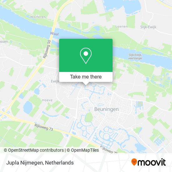Jupla Nijmegen map