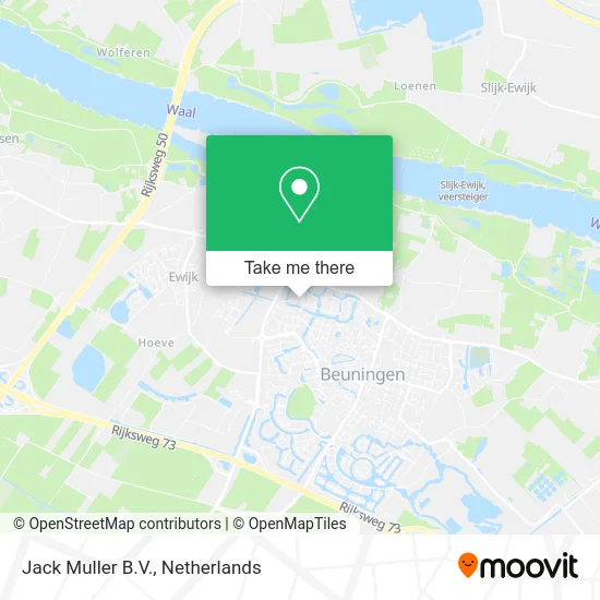 Jack Muller B.V. map
