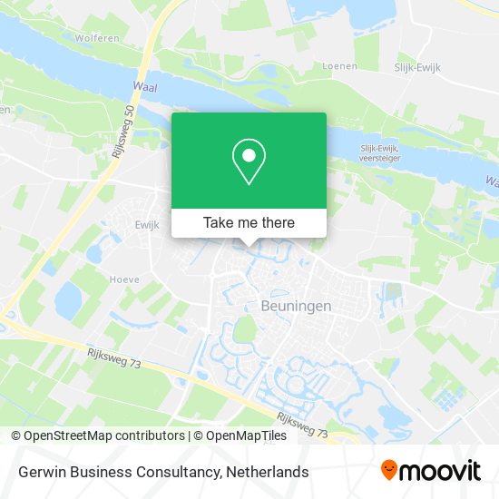 Gerwin Business Consultancy map