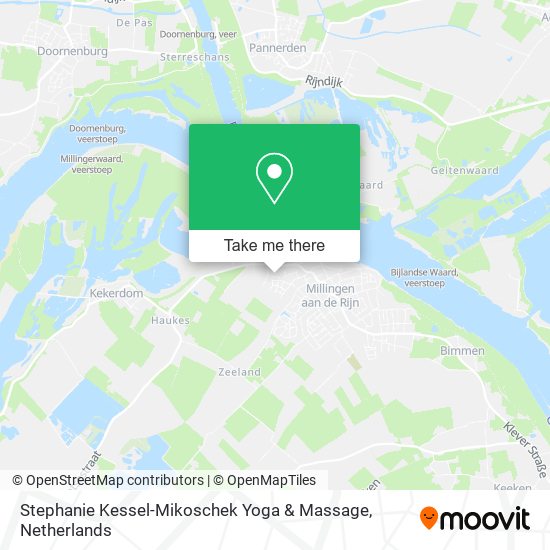 Stephanie Kessel-Mikoschek Yoga & Massage Karte