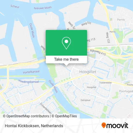 Hontai Kickboksen map