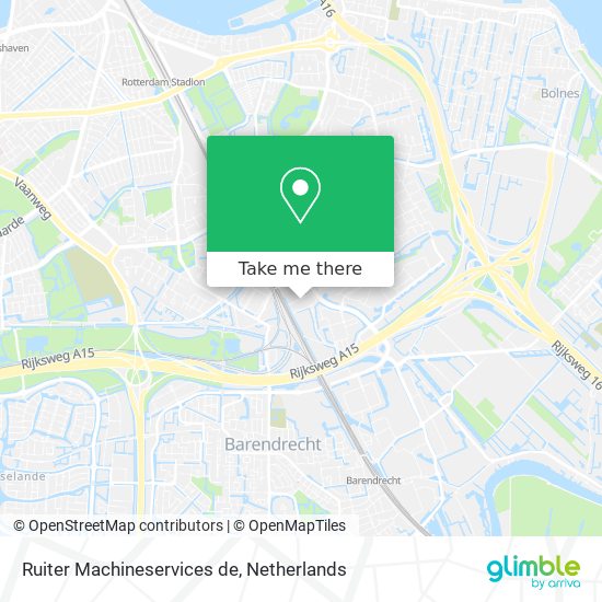 Ruiter Machineservices de map