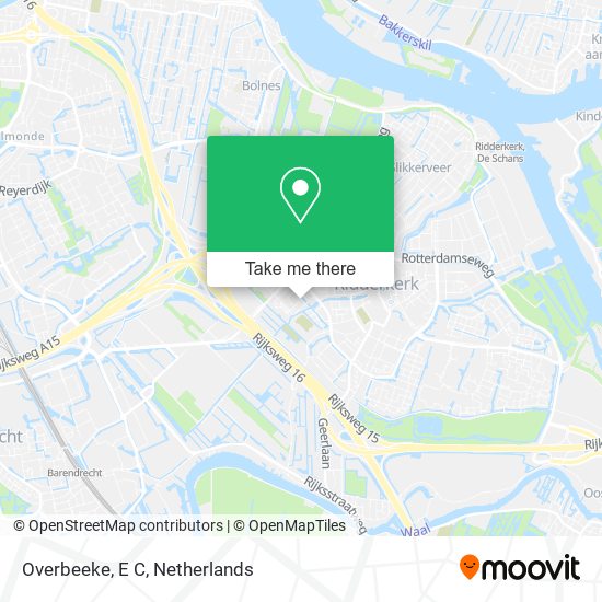 Overbeeke, E C map