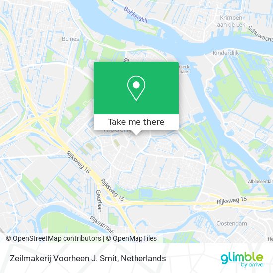 Zeilmakerij Voorheen J. Smit map