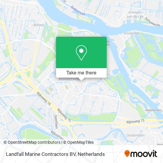 Landfall Marine Contractors BV map