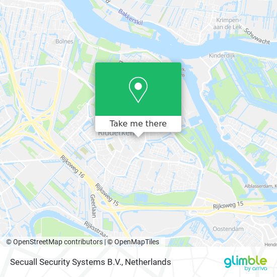 Secuall Security Systems B.V. map