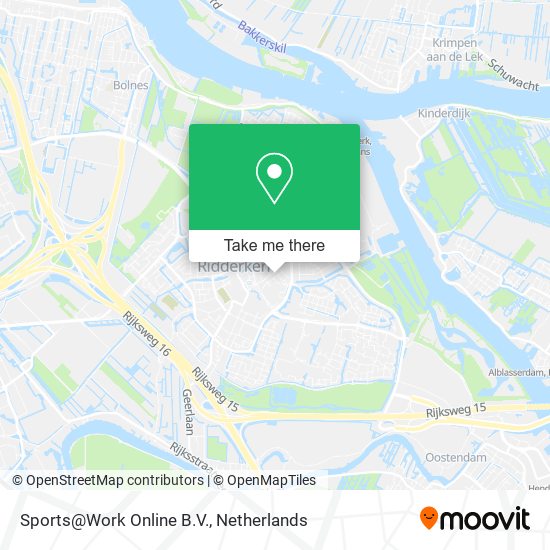 Sports@Work Online B.V. map