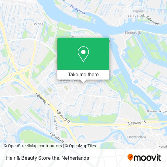 Hair & Beauty Store the map