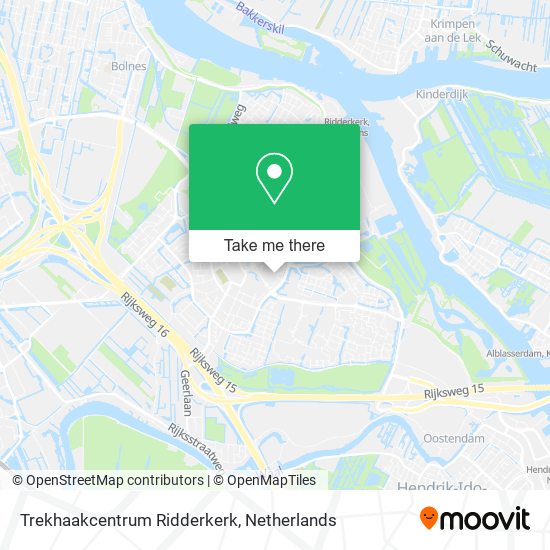 Trekhaakcentrum Ridderkerk map