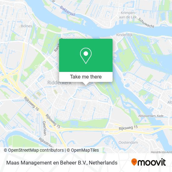 Maas Management en Beheer B.V. Karte