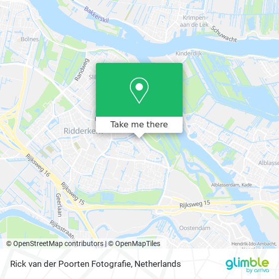 Rick van der Poorten Fotografie Karte