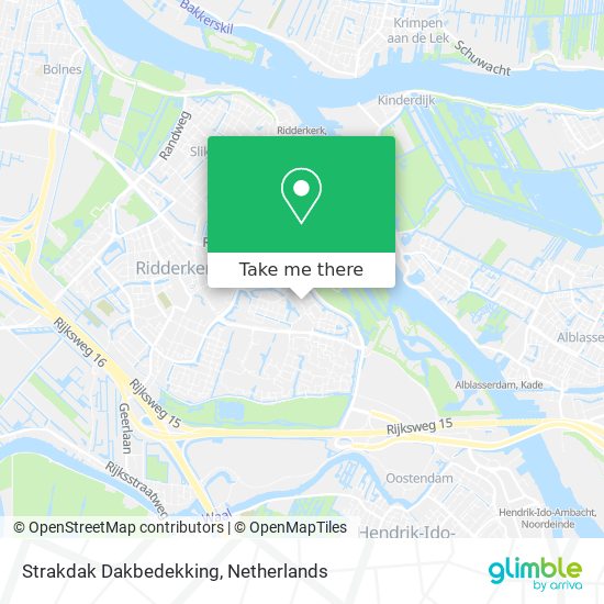 Strakdak Dakbedekking map