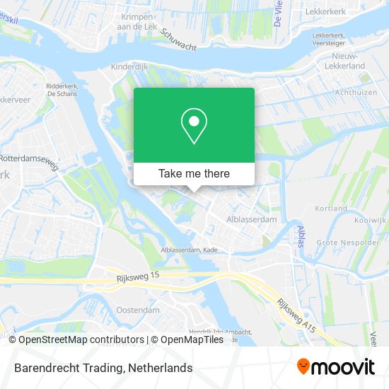 Barendrecht Trading map