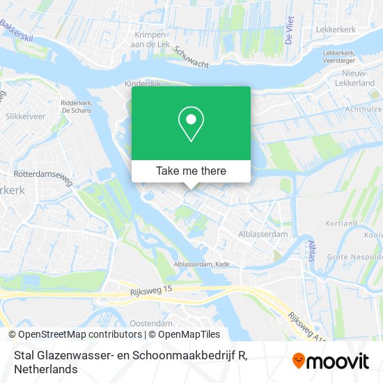 Stal Glazenwasser- en Schoonmaakbedrijf R map