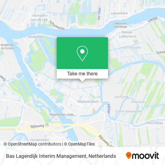 Bas Lagendijk Interim Management map