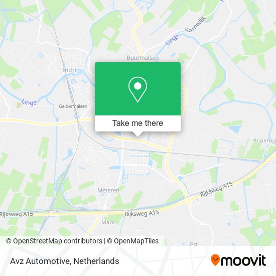 Avz Automotive map