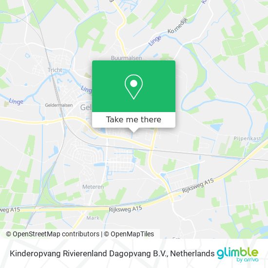 Kinderopvang Rivierenland Dagopvang B.V. map