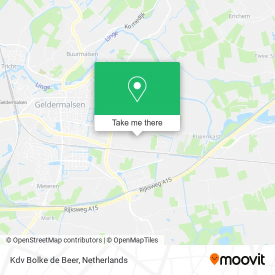 Kdv Bolke de Beer map