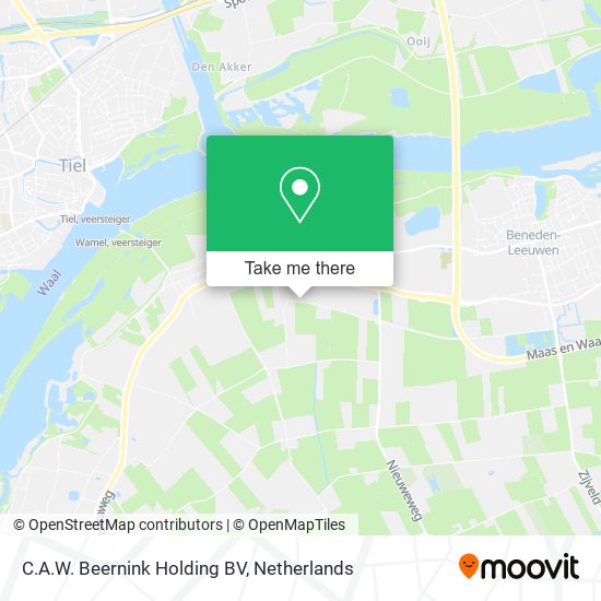 C.A.W. Beernink Holding BV map