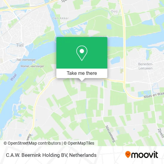 C.A.W. Beernink Holding BV map