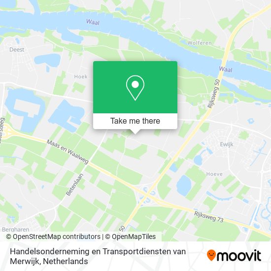 Handelsonderneming en Transportdiensten van Merwijk map