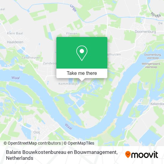 Balans Bouwkostenbureau en Bouwmanagement Karte