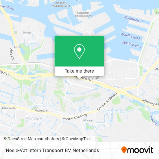 Neele-Vat Intern Transport BV map