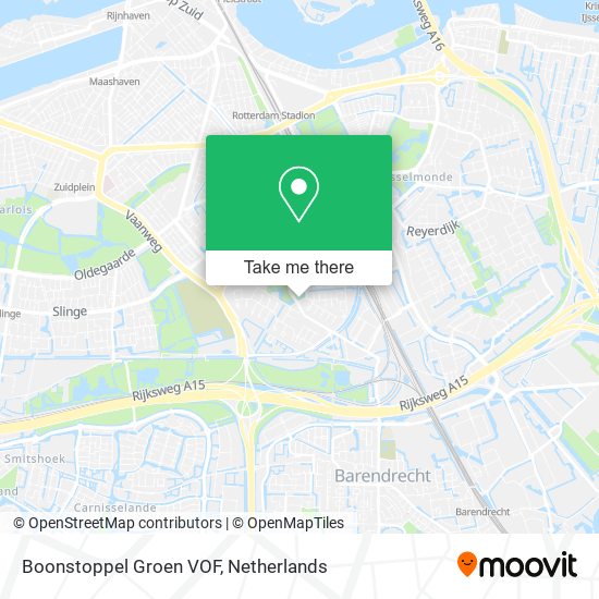 Boonstoppel Groen VOF map