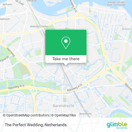 The Perfect Wedding map