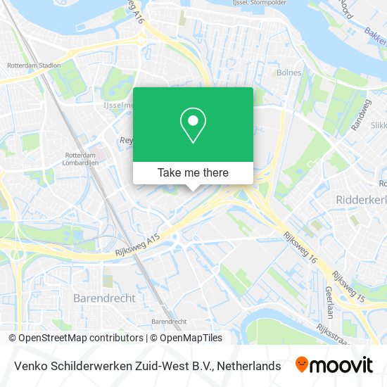 Venko Schilderwerken Zuid-West B.V. Karte