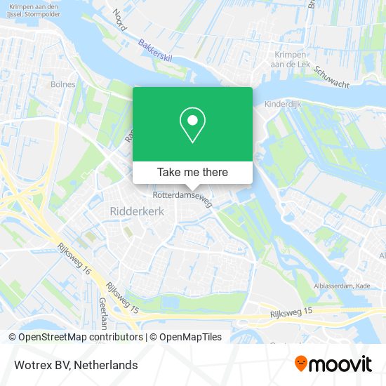 Wotrex BV map