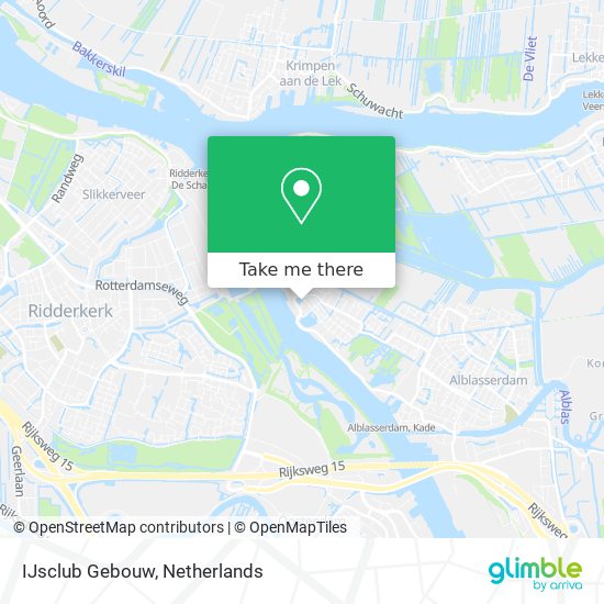 IJsclub Gebouw map