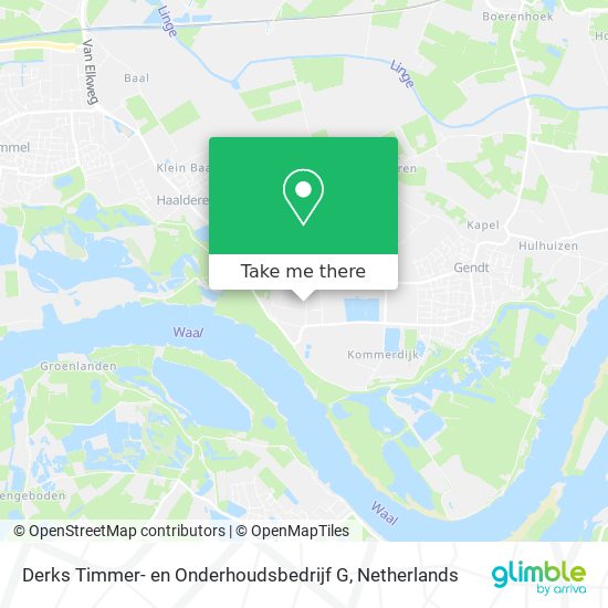 Derks Timmer- en Onderhoudsbedrijf G map