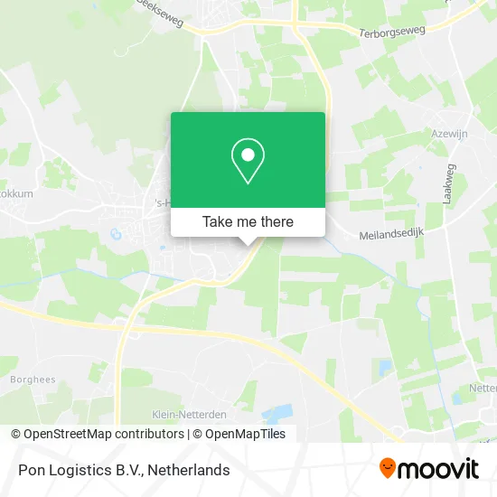 Pon Logistics B.V. map