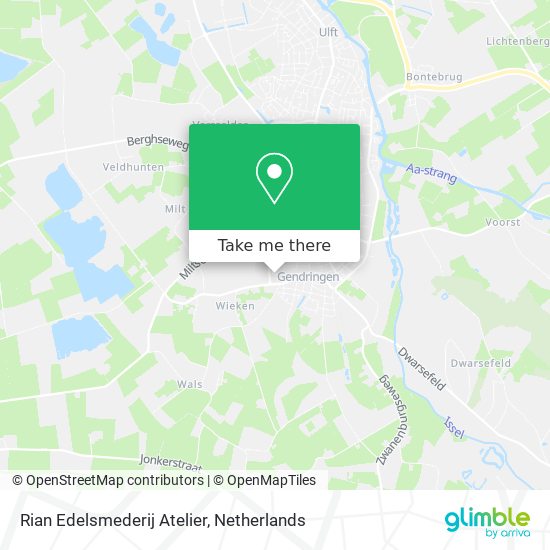 Rian Edelsmederij Atelier map