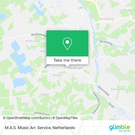 M.A.S. Music Arr. Service map