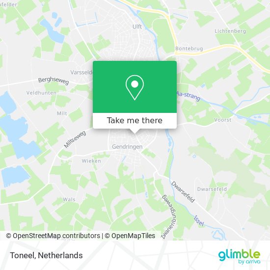 Toneel map