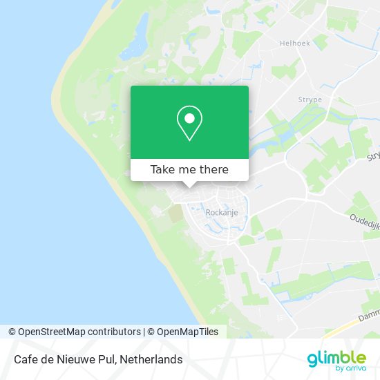 Cafe de Nieuwe Pul Karte