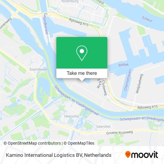 Kamino International Logistics BV map