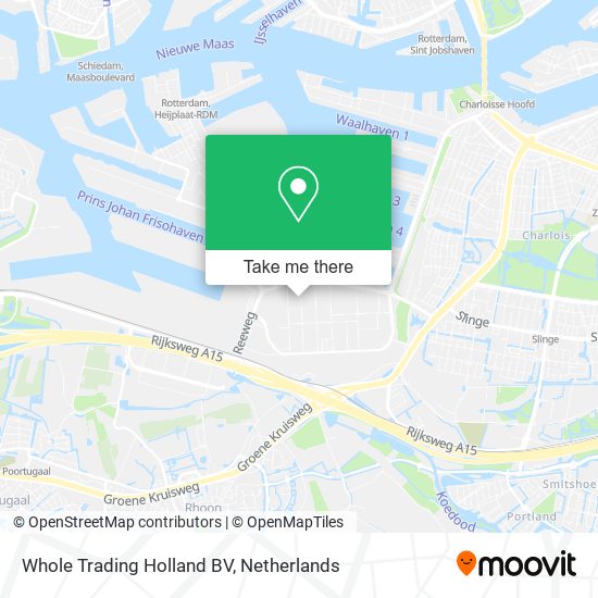 Whole Trading Holland BV map