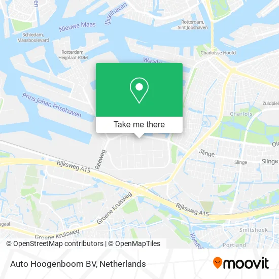 Auto Hoogenboom BV map