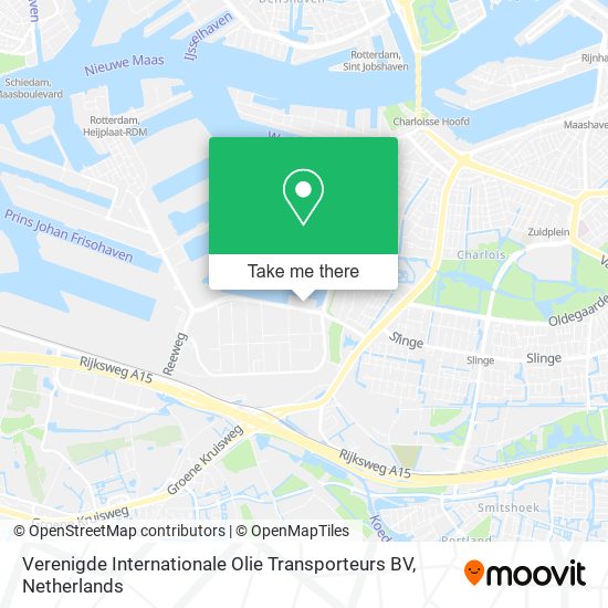 Verenigde Internationale Olie Transporteurs BV map