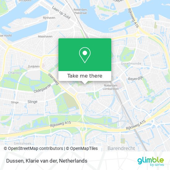 Dussen, Klarie van der map