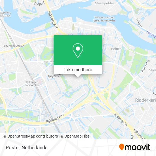 Postnl map