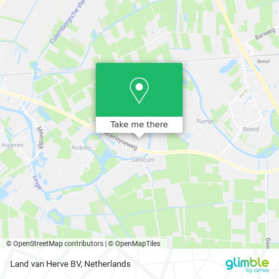 Land van Herve BV map