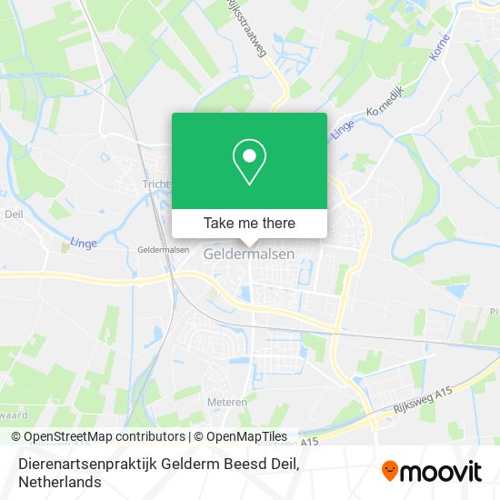 Dierenartsenpraktijk Gelderm Beesd Deil map